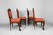 French Japanese Style Chairs by Gabriel Viardot, 1880s, Set of 4 3
