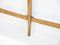 Walnut Console Table with Glass Top by Carlo Enrico Rava 9