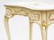 Louis XV French Painted Dressing Table or Vanity and Chair, 1950s, Set of 2, Image 2