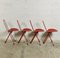 Dafne Folding Chairs by Gastone Rinalties for Andma, 1970s, Set of 4 2