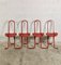 Dafne Folding Chairs by Gastone Rinalties for Andma, 1970s, Set of 4 3