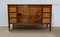 Mahogany and Marquetry Dresser Buffet in the Style of Louis XVI, 1940s 47