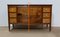 Mahogany and Marquetry Dresser Buffet in the Style of Louis XVI, 1940s 48
