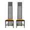 Mid-Century Italian Ash Side Chairs by Charles Rennie Mackintosh, Set of 2, Image 1