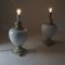 Ceramic and Travertine Table Lamps, Set of 2 7