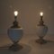 Ceramic and Travertine Table Lamps, Set of 2, Image 10