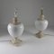 Ceramic and Travertine Table Lamps, Set of 2, Image 14