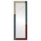 Divine Mirror with Upholstered Frame in Yeti Mohair, Image 1