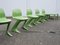 Large Z Kangaroo Chair with 2 Tables by Ernst Moeckel & Siegfried, 1960s, Set of 12 20