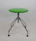 German Height-Adjustable Metal Stool, 1970s 3