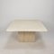 Italian Travertine Coffee Table, 1980s, Image 11