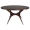 Italienischer Ovaler Tisch im Stil von Ico & Luisa Parisi, 1950er 1