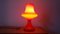 Mid-Century Glass Table Lamp, Tabery, 1970s 11