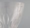 Vasos de cristal soplado transparente de Baccarat, France, Mid-Century. Juego de 6, Imagen 4