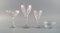 Lalaing Glasses and Rinsing Bowl in Crystal Glass from Val St. Lambert, Belgium, Set of 6, Image 3