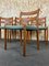 Mid-Century Chairs in Teak by Niels O. Möller for J. L. Møllers, 1960s, Set of 4 5