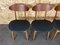 Chaises de Salon Mid-Century en Teck, Danemark, Set de 4 3