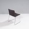 Nex Brown Leather Dining Chair by Mario Mazzer for Poliform 4