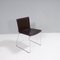 Nex Brown Leather Dining Chair by Mario Mazzer for Poliform 3