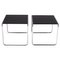 Black Laccio Side Tables by Marcel Breuer for Knoll, Set of 2, Image 1