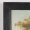 Landscapes with Figures, 19th-Century, Oil on Canvas, Framed, Set of 2 9