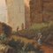 Landschaften mit Figuren, 19. Jh., Öl auf Leinwand, Gerahmt, 2er Set 6