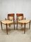 Vintage Danish No. 75 Dining Chairs by Niels Otto Møller, Set of 4 1