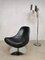 Black Leather Swivel Chair from Ikea 3