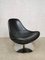 Black Leather Swivel Chair from Ikea 1