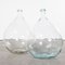 French Glass Demijohns, Set of 2 3