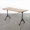 Kronenbourg Bistro Table with Cast Metal Base, 1930s 1