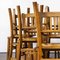 Embossed Seat Dining Chairs in Bentwood by Marcel Breuer for Luterma, 1930s, Set of 12 3