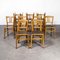 Embossed Seat Dining Chairs in Bentwood by Marcel Breuer for Luterma, 1930s, Set of 12 4