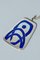 Silver and Enamel Pendant from Thune, Image 2
