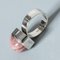Silver and Rhodochrosite Ring by Elis Kauppi, Image 6
