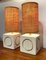 Mid-Century Carved Limestone Cube Table Lamp by Albert Tormos, 1970s, Set of 2 5