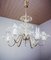 Pyra Chandelier in Crystal & Brass by Emil Stejnar for Rupert Nikoll, Austria, 1950s 4