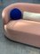 Curved Cottonflower Sofa in Blush Velvet from Kabinet, Image 4