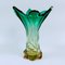Vintage Italian Twisted Murano Glass Vase, 1960s 1