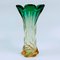Große italienische Vintage Vase aus gedrehtem Muranoglas, 1960er 1