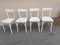 Bohemian Patinated Bistro Chairs, Set of 4 2