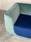 ABYSS Armchair in Mint and Ocean Blue Velvet from Kabinet, Image 5