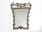 Large Heavy Mid-Century Italian Wall Mirror with an Ornate Brass Frame, Image 1