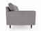 Scandinavian Helsinki Grey Velour Sofa 8