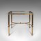 Vintage French Brass Lounge Coffee Table, Image 5