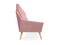 Scandinavian Pink Mandal Sofa, Image 7