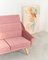 Scandinavian Pink Mandal Sofa, Image 5