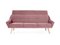 Scandinavian Pink Mandal Sofa, Image 1