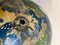 Globe Lumineux Planète Terre Scandinave, 1990 3
