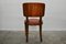 Vintage Italian Walnut Dining Chairs, 1930s, Set of 6 5